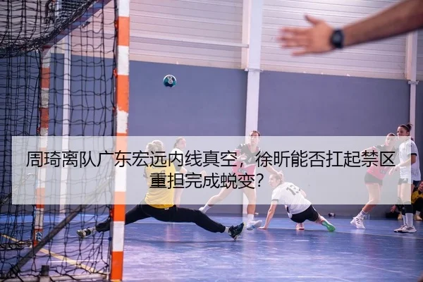 周琦离队广东宏远内线真空，徐昕能否扛起禁区重担完成蜕变？